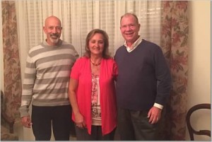 L-R: HJTA Director of Legal Affairs Tim Bittle, Taxfighter of the Year Ourania Riddle, HJTA President Jon Coupal