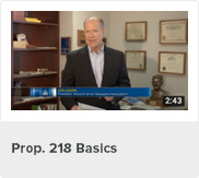 Prop 218 Basics